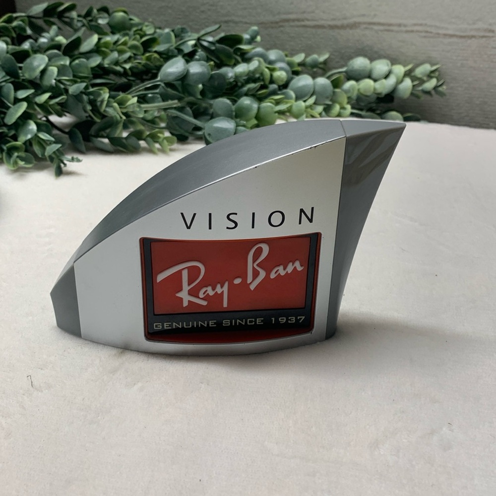 Ray Ban red silver display POP